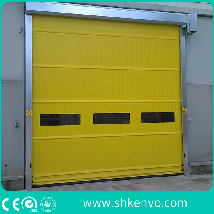 Industrial Electric Rapid Acting Roll up Door for External or Internal Use in Warehouse