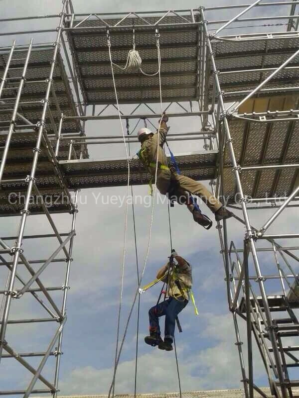 All Round Galvanized Steel Ringlock Scaffolding Tower System Comply with Layher Standard