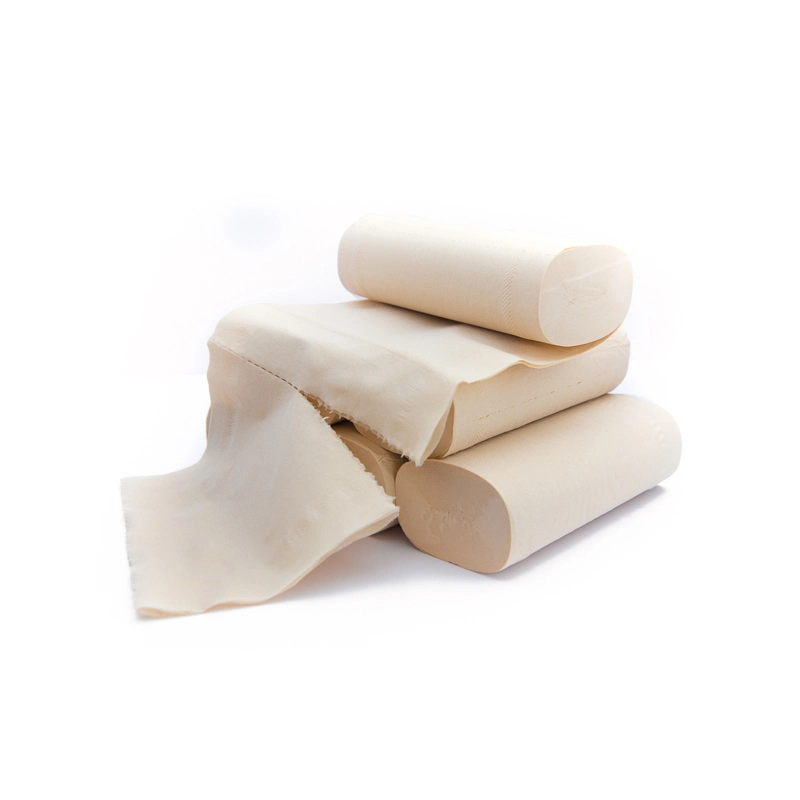 Factory Price Certified OEM Factory Wholesale/Supplier Health Organic Virgin Pulp Bamboo Roll Toilet Paper Tissue for Sale Eco-Friendly Whole Products