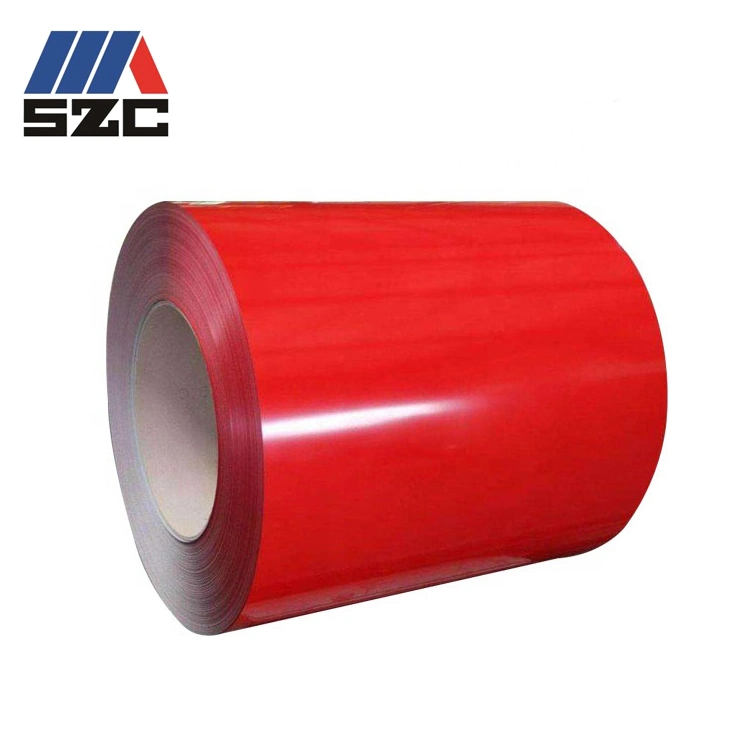 Factory Ral Color 3002 PPGI Prepainted Steel Coil