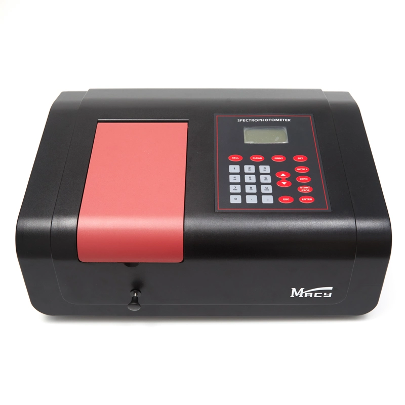 2nm Band Width and 190-1100nm Wavelength Range of Visible or UV-Visible Spectrophotometer