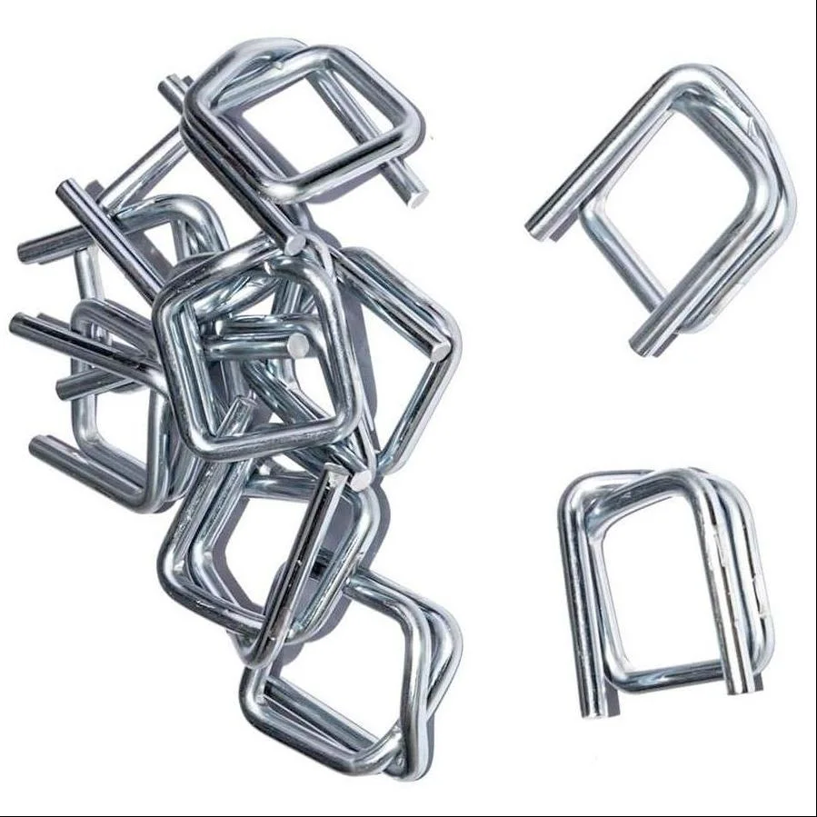Packaging Material Buckles Galvanized or Phosphated Packing Cord Strapping Buckle