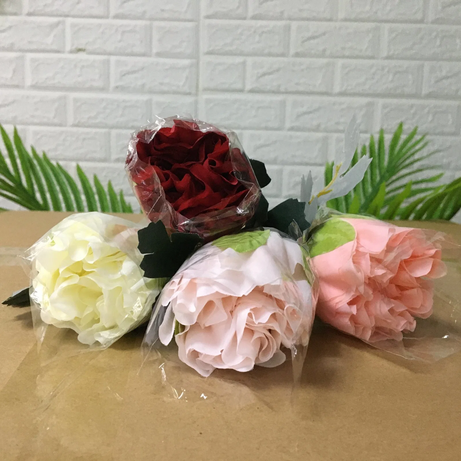 30cm Bulk Flowers Artificial Flowers Peony for Home Wedding Decorative