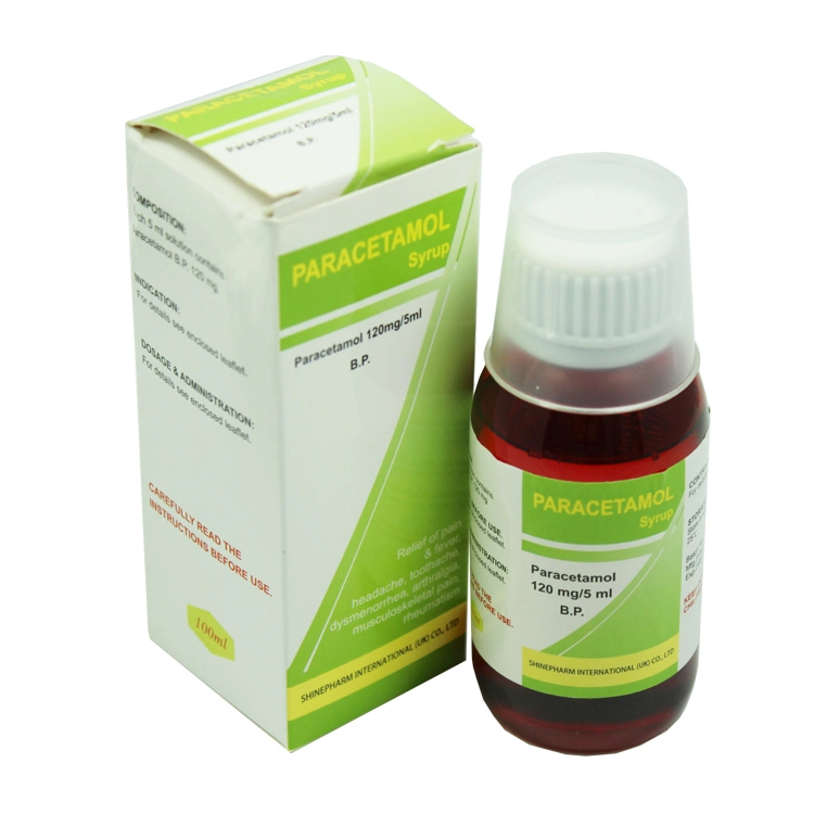 Paracetamol Syrup 120mg/5ml 100ml Oral Liquid