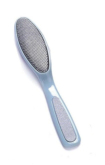 Plastic Handle Foot File Exfoliating Scrub Rub Board Dead Skin Removal Wbb12244