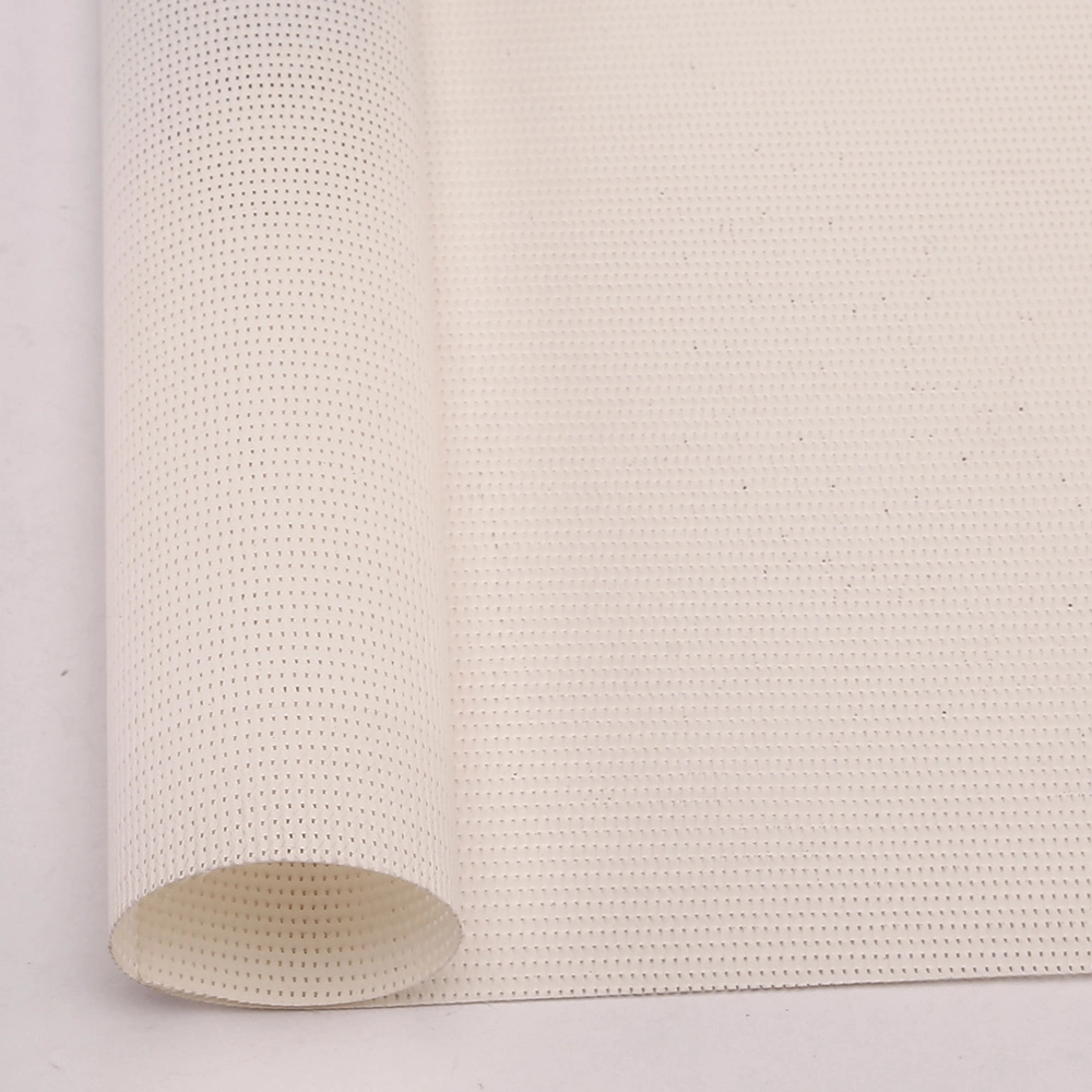 100% Polyester White Mesh Fabric for Roller Blinds