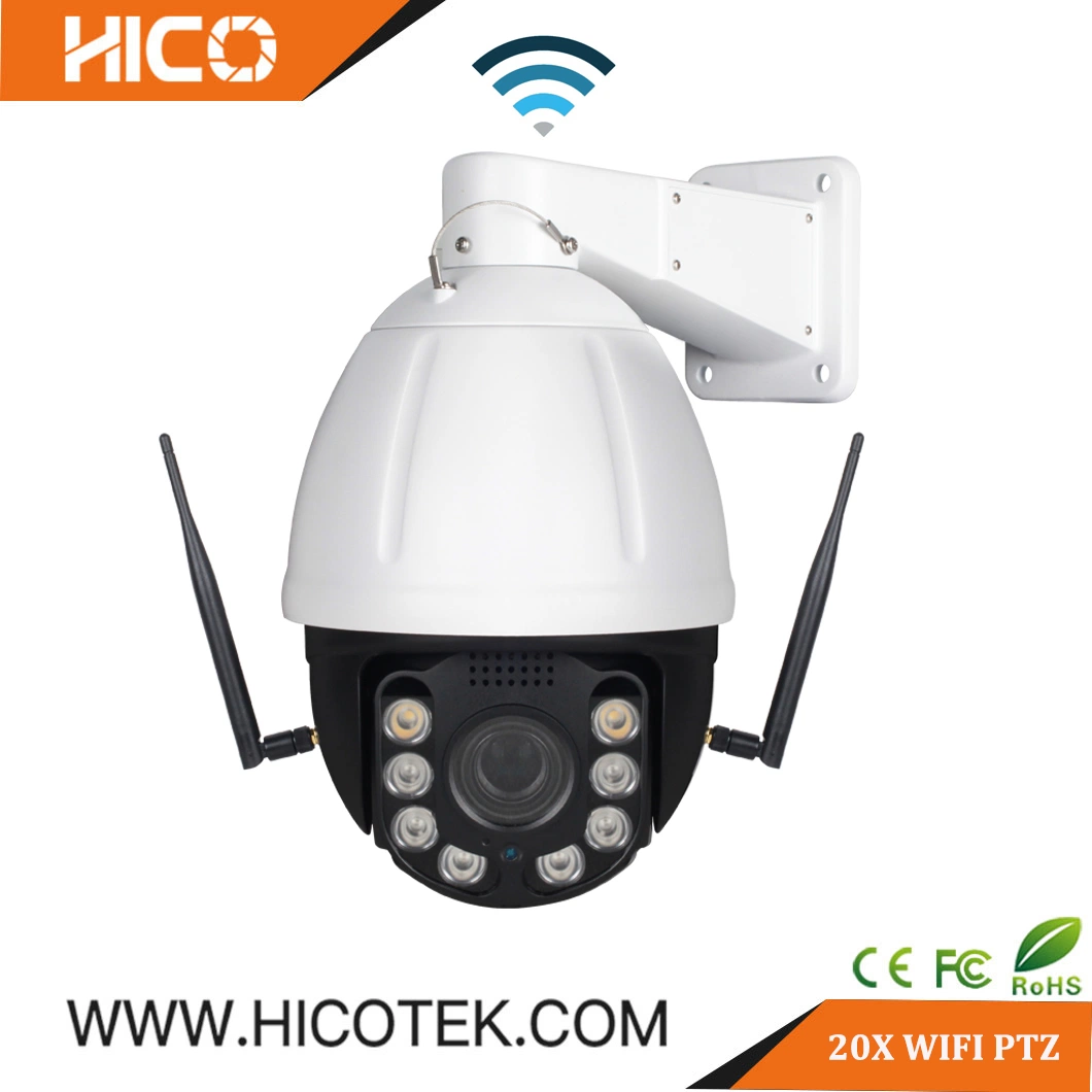 Hicotek WiFi Speed Dome Digital Zoom Security Surveillance CCTV IP PTZ Camera
