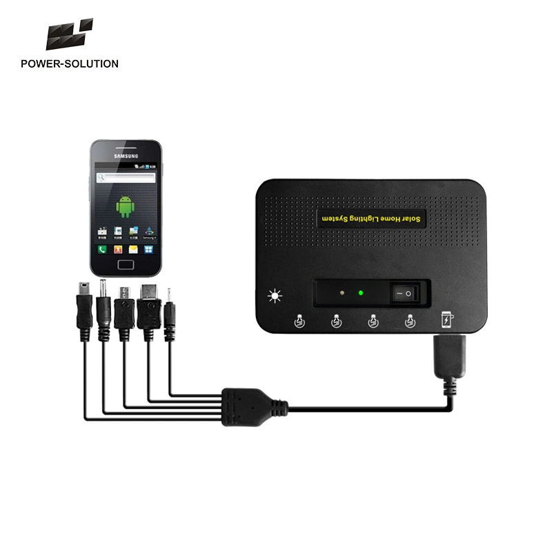 Solar Panel Kit for Home off Grid System with USB Charger AC Available