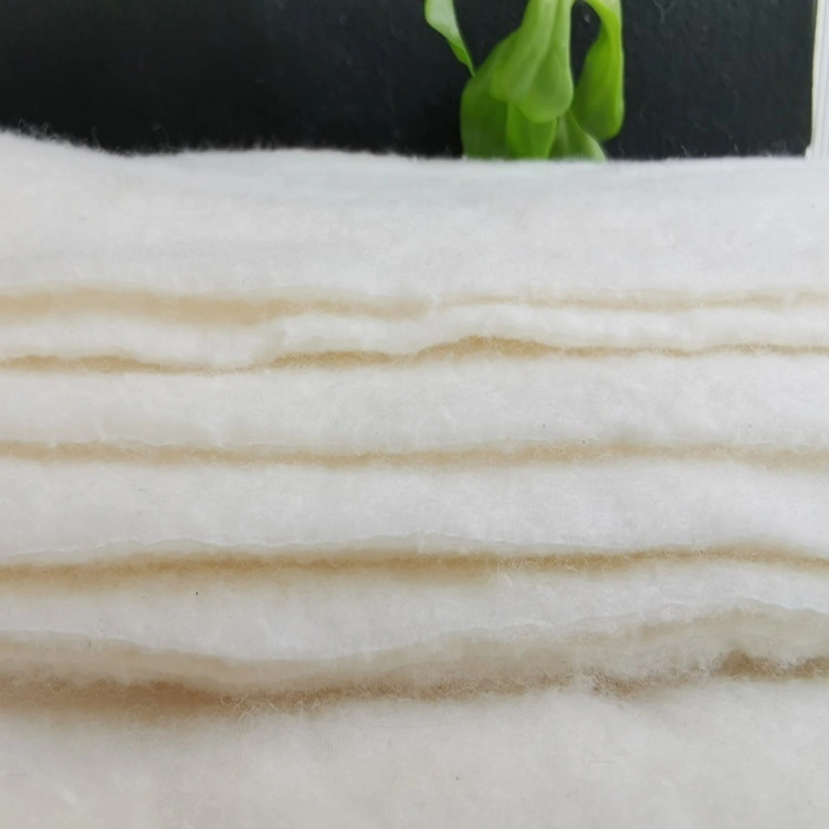Non Woven High Soft 100% Cotton Organic Cotton Wadding for Quilts