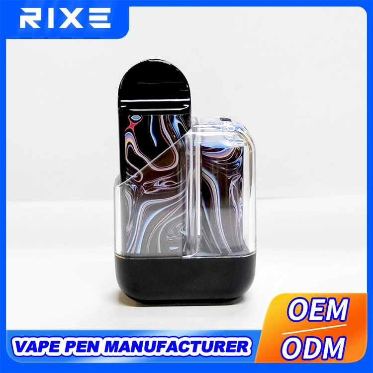 سعة كبيرة من السائل E 8ML Coil Mesh 5000puffs فلافون القردة وحدة علبة Vape القابلة للتعبئة والإفراغ E Cig بالجملة