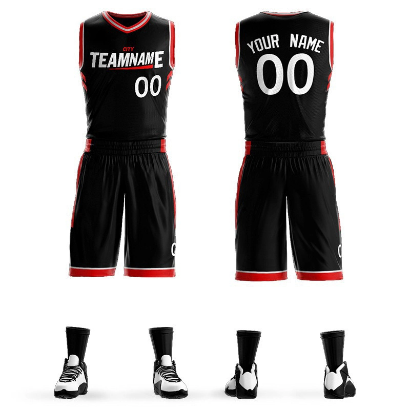 Fabrik Hohe Qualität Polyester Mesh Custom Logo Jugend Basketball Tragen