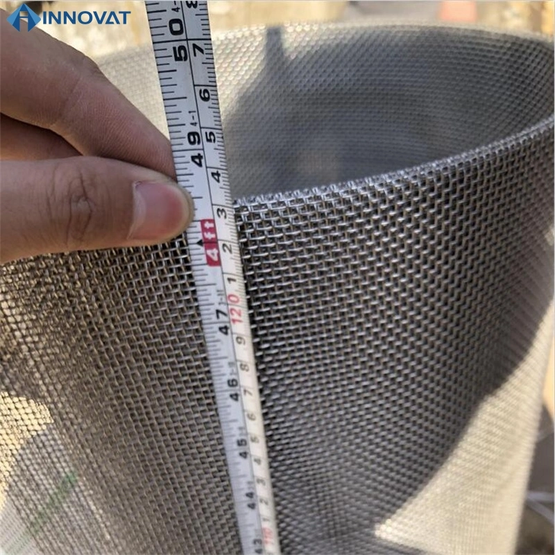 Wire Mesh Woven Wire Mesh Standard Size Stainless Steel Crimped Wire Mesh