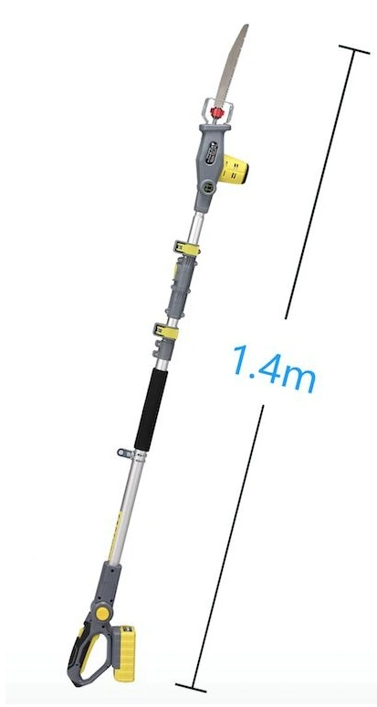 DC20V-Max Powerful-New Design-Li de iões de lítio Cordless/Electric/Telescópica Pole retribuir/Prunning Garden Saw-Power Tools