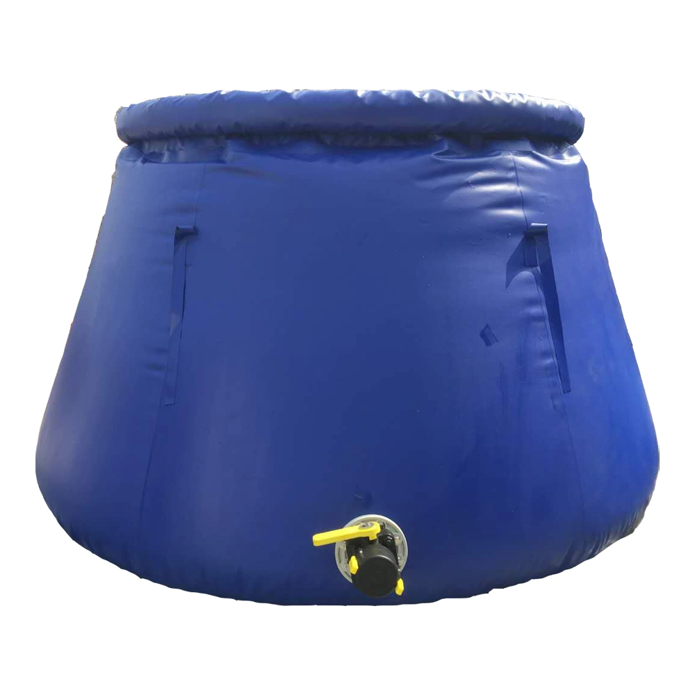 Agriculture Irrigation Use Rainwater Collection TPU HDPE Tarp Folded PVC Water Tank with Durable Portable Custom Size