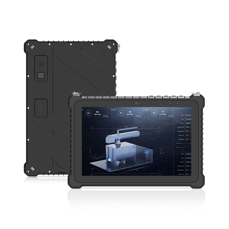 Rugged Tablet Capacitive Touchscreen Rugged Car Tablet IP67 Waterproof Dropproof Fully Extreme Win 11 Rugged Tablet 10 Inch