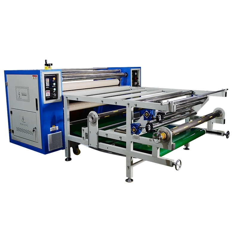 Calandra Heat Press Sublimação impressão Máquina rolo transferência térmica Máquina