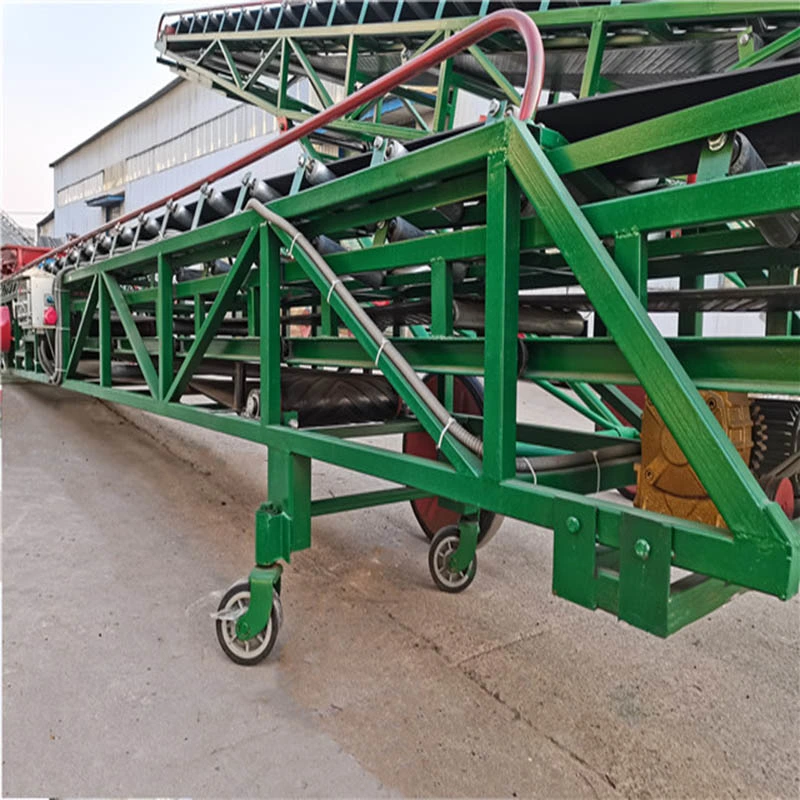 Portable Grain Truck Unloading Belt Conveyor