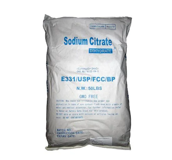 2022 Manufacturer High quality/High cost performance Food Grade Tri Sodium Citrate / Trisodium Citrate