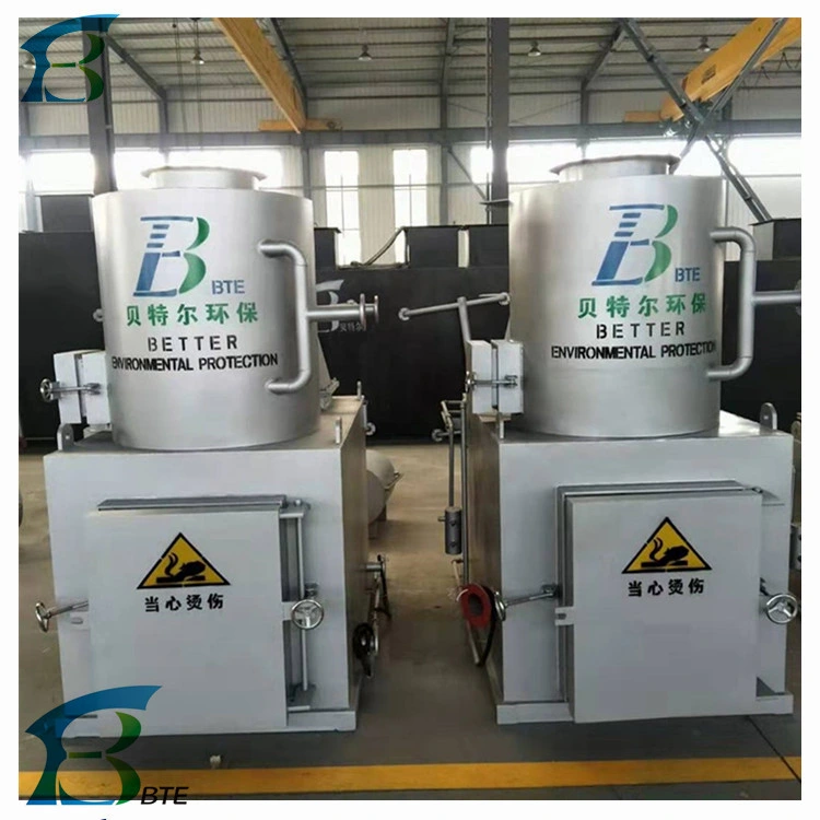 Hospital Hazardous Solid Waste Treatment Small Medical Incinerator Factory Price