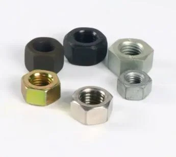 DIN 6923 ISO 4161 Grade 8, Class 10.9 Carbon Steel Galvanized Yellow White Zinc Plated Flange Nut