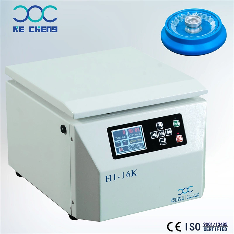 Good Price H1-16K Bench Top High Speed Blood Test Electric Serological Centrifuge Machine with CE ISO13485 Confirmed