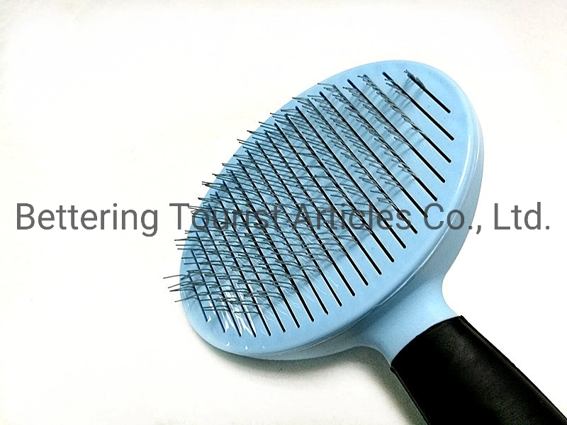 Pet Dog Grooming Comb Haarbürste Push Entfernen