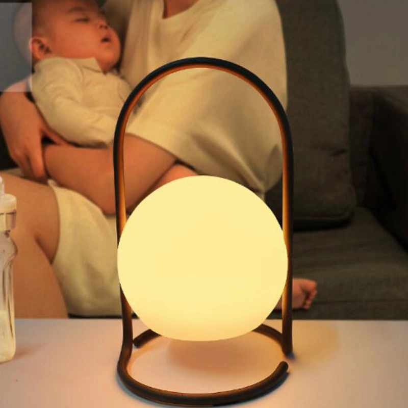 Unique LED Decoration Light Auto Color Changing Small LED Table Lamp for Living Room