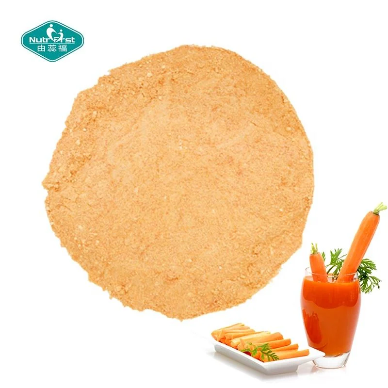 Water Soluble Concentrate Juice Powder Freeze-Dried Organic Carrot Extract Powder