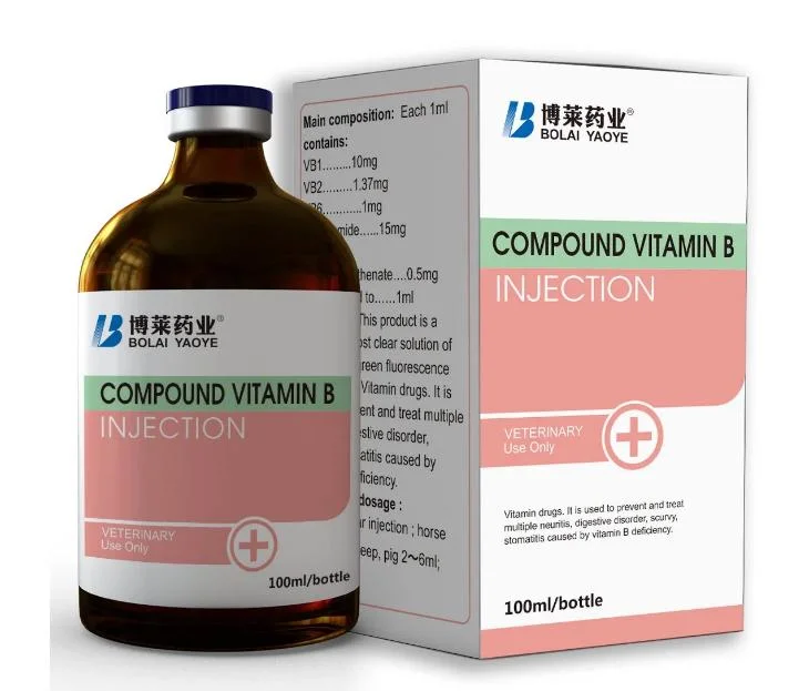 Vitamin Supplements Vitamin B Complex Injection for Animals