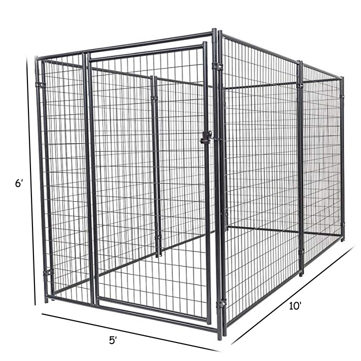 Cheap Welded Wire Mesh Dog Kennel Outdoor House Cages Pet Metal Cage