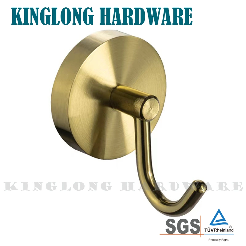 Stainless Steel furniture Decoration Gold Hook Strong Hook Metal Coat Hooks