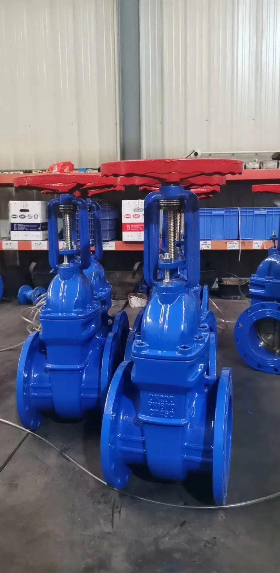 Pn16 BS/JIS /150lb /DIN Standard Cast Iron Metal Seal Gate Valve