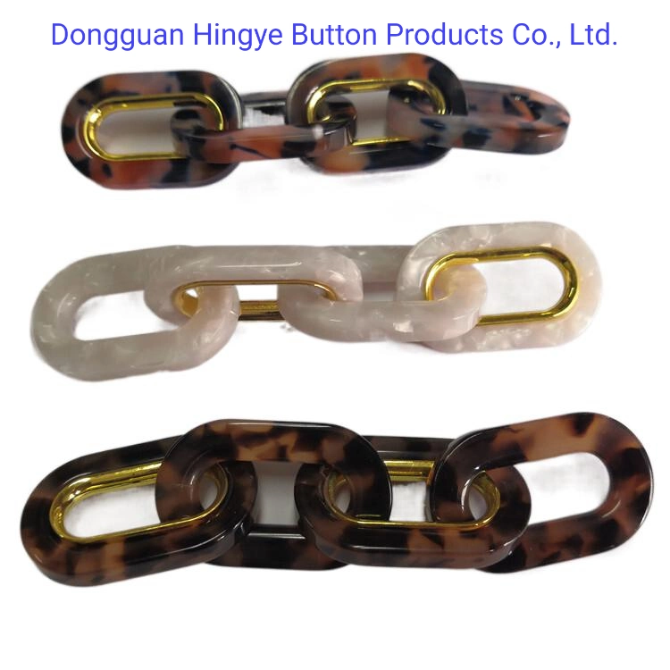 New Design Plastic Acetate Chain for Bags