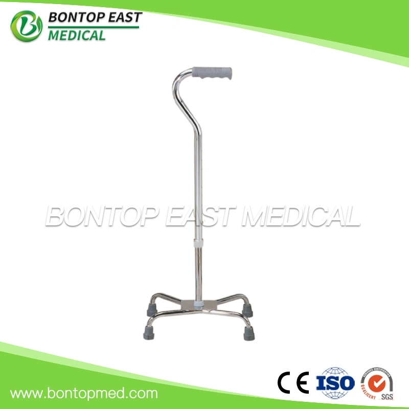 Health Care Product Four Legs Aluminum Alloy Elderly Walking Stick Cane