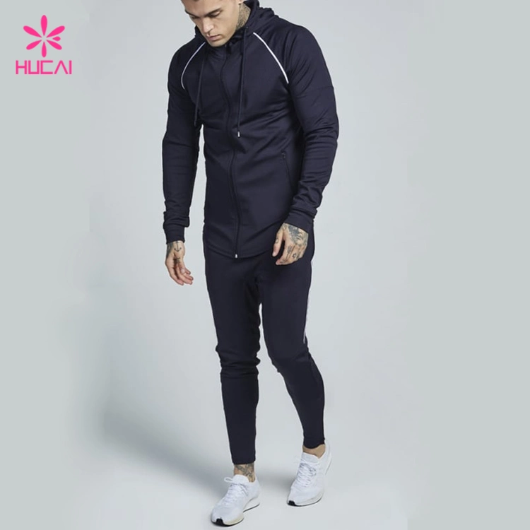 Fashion Work Track Suits Mens Black Slim Fit Suit