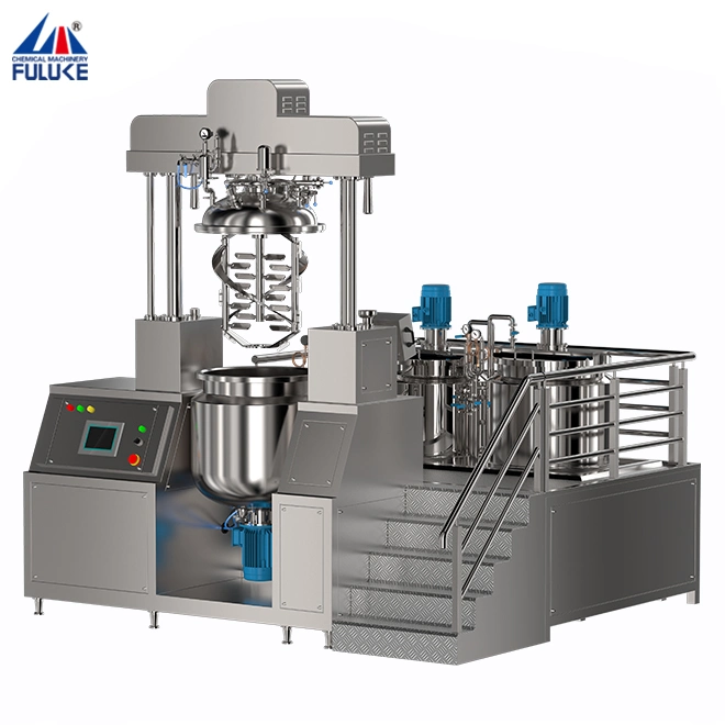 Fme Seriles Vacuum Emulsifying Homogenizer Mixer Machine for Emulcifing Cream Making Machine