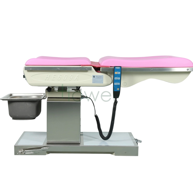 Electric Hydraulic Gynecological Examination Table Operating Table He-609A-03