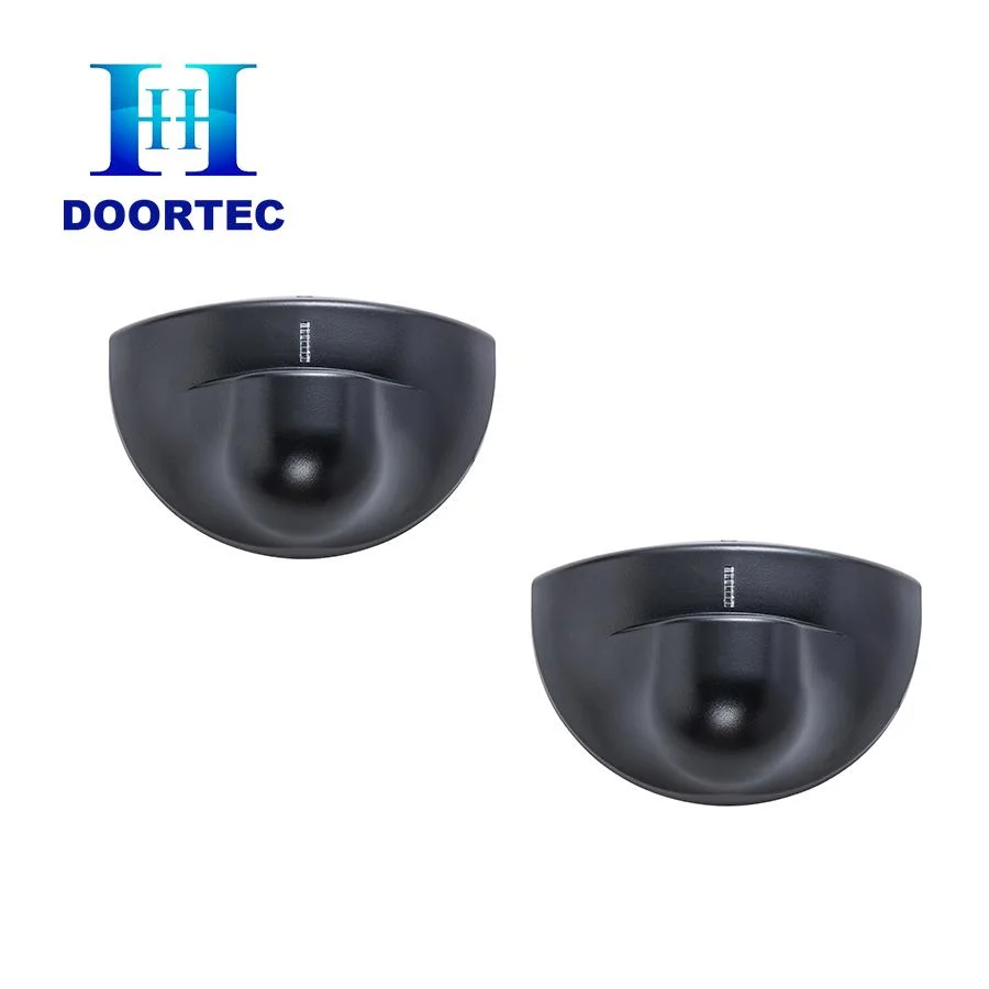 Doortec 24GHz Negro Microondas sensor de movimiento de puerta automática de infrarrojos