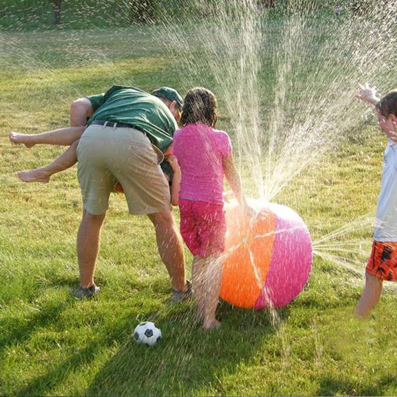 PVC Sommer Wasser Splash Spielzeug Aufblasbare bunte Wasser Sprinkler Ball