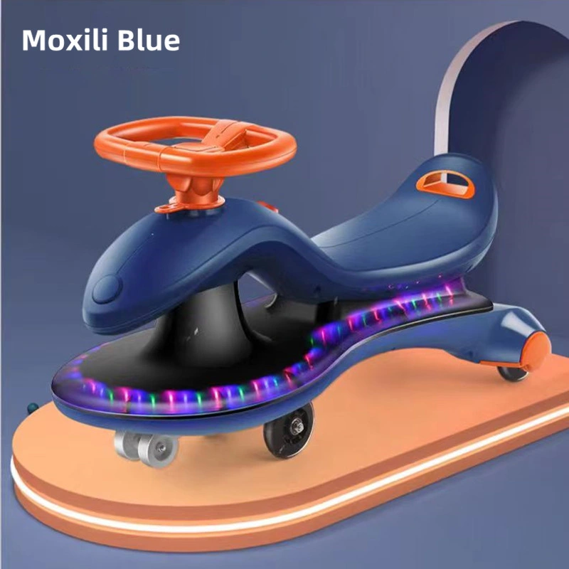 2022 Hot Sale Wholesale/Supplier Baby Twist Swing Car for Children Toddlers Mini Rising Car Kids Toys