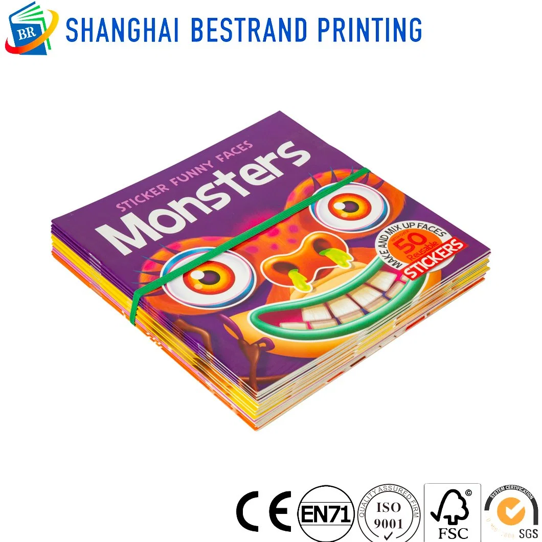 Customized Board Books Printing Service, Children&prime; S Cars Books, Funny Pictures, Primer for Children, Children&prime; S Puzzle Books, Printing.