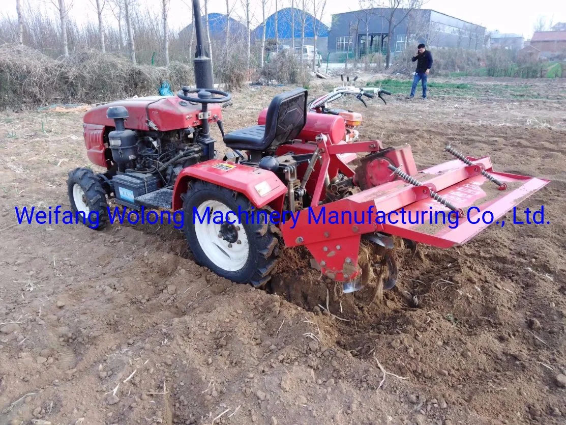 Tractor agrícola con 30CV del motor 3 cilindros lanza giratorio de 140cm.