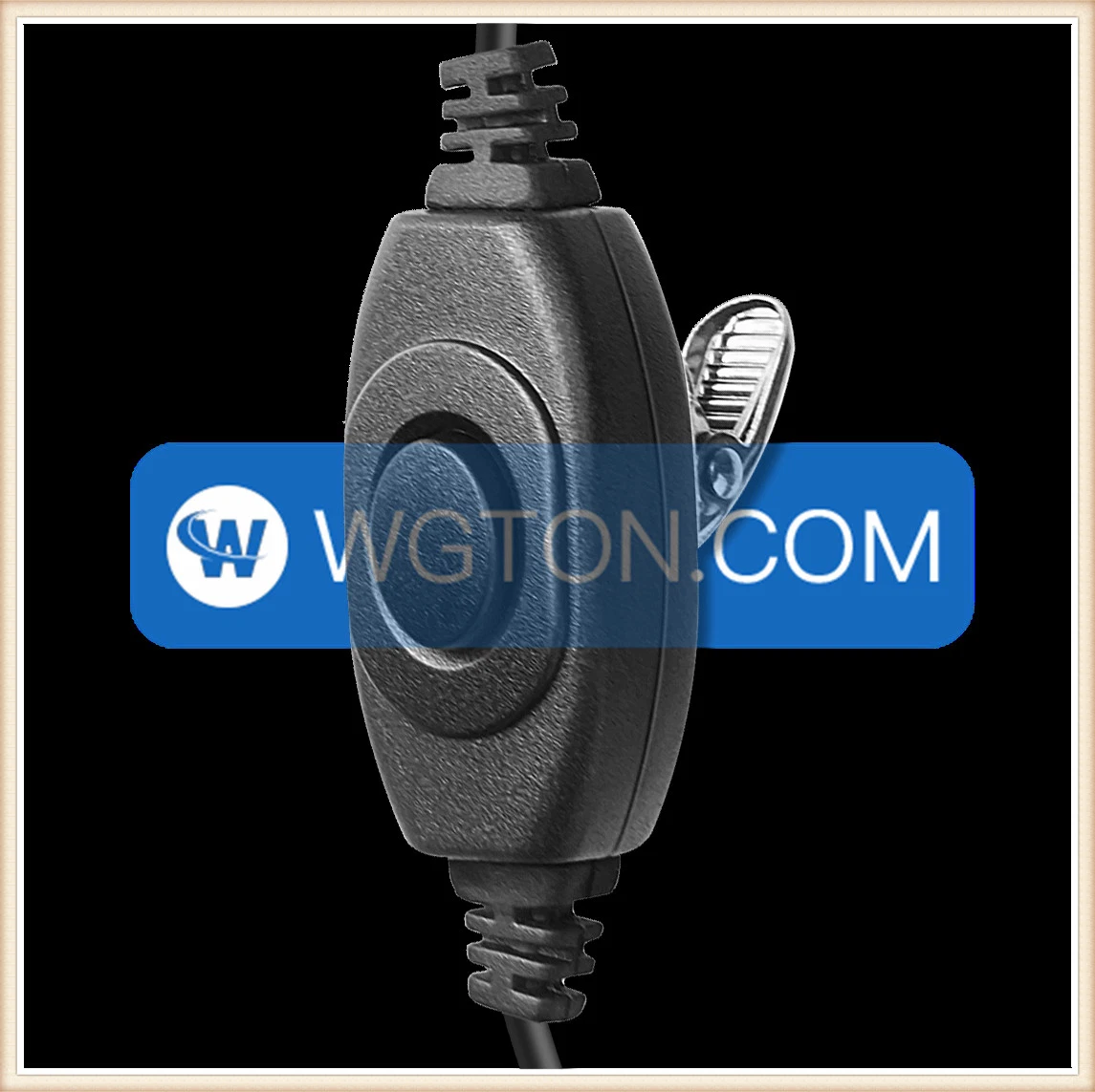 Zwei-Wege-Radio Lightweight Ohrhaken Headset Ohrhörer für Motorola Dp3400