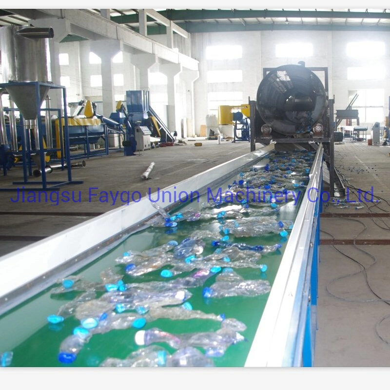 1000kg/H Pet Bottle Crushing Washing Drying Line