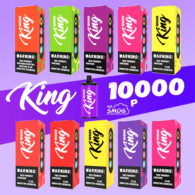 Vapsolo King Disposable/Chargeable VAPE Productos Alibaba Compras 10K 12000 Puff Caída de embarque VAPE Vapes recargables flujo de aire cigarrillos