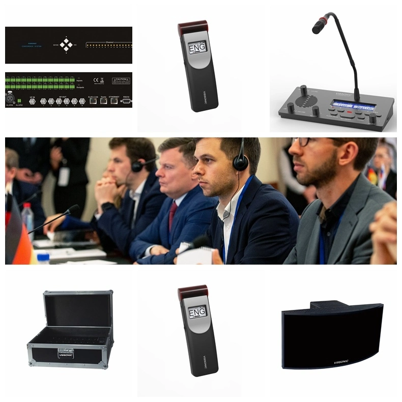 Vissonic 16 Channels Receiver Wireless IR Infared Simutaneous Interpretation System