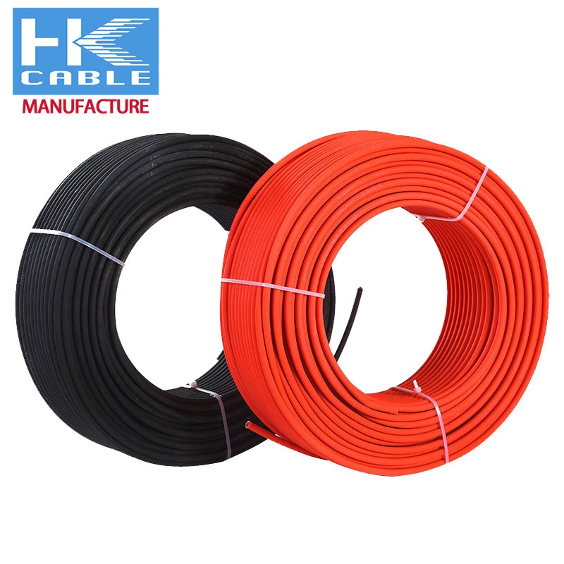 CE Approved 2.5mm2 4mm2 6mm2 10mm2 DC Solar Cable PV Wire Waterproof Solar Connector Power Cable