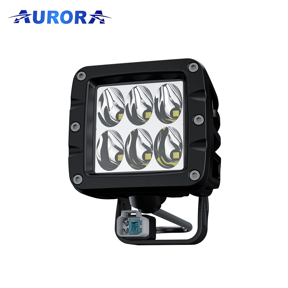 Super Bright Offroad Truck Automotive Car Accessories 40W Square LED Work Light Spot Flood Driving Light off Road Parts