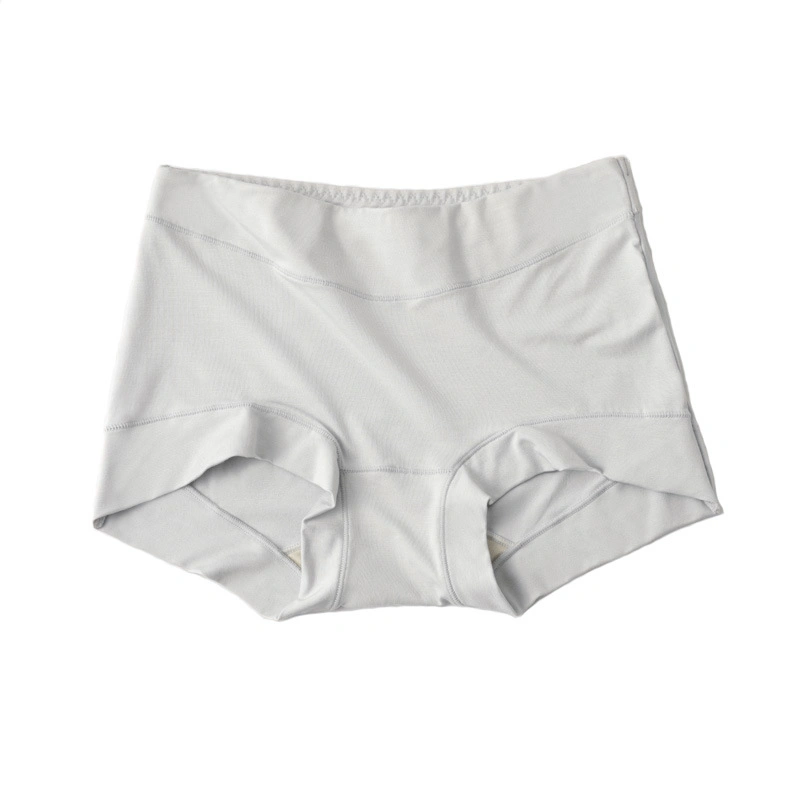 Crotch Silk Comfortable Breathable Boxers Silk Underwear Traceless Shorts