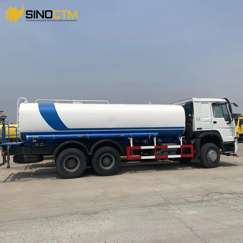 China nuevos y usados Sinotruck HOWO Euro2, 6X4 371CV el agua del depósito de camiones en venta